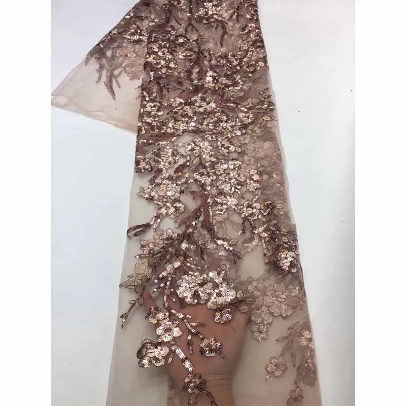 Французский кружевной материал высококачественное Новое кружевное платье в