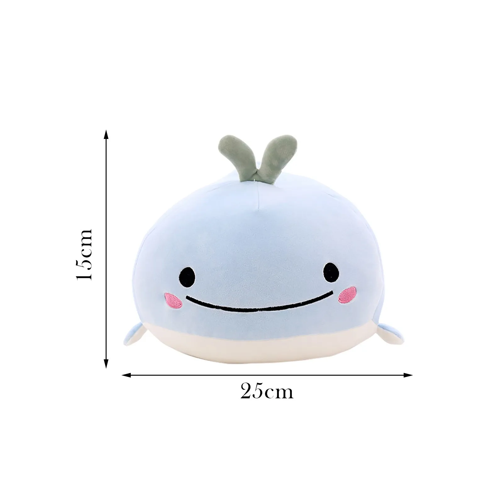 

25cm Plush Cute Fish Doll Plush Toys Stuffed Animals For Home Decoration Gifts Lovely Creative animal Pillow Birthday Gift toy