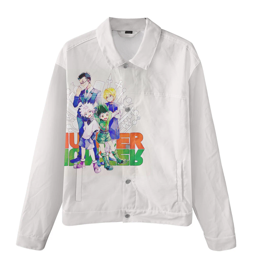 

Hunter x Hunter Anime Denim Jacket Premium 3D Unisex Jean Jacket Anime Pants