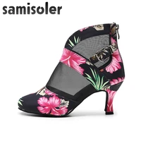 samisoler pink 2019 new latin dance shoes ballroom dance shoes ballroom latin dance shoes rhinestone ballroom shoes latce shoes
