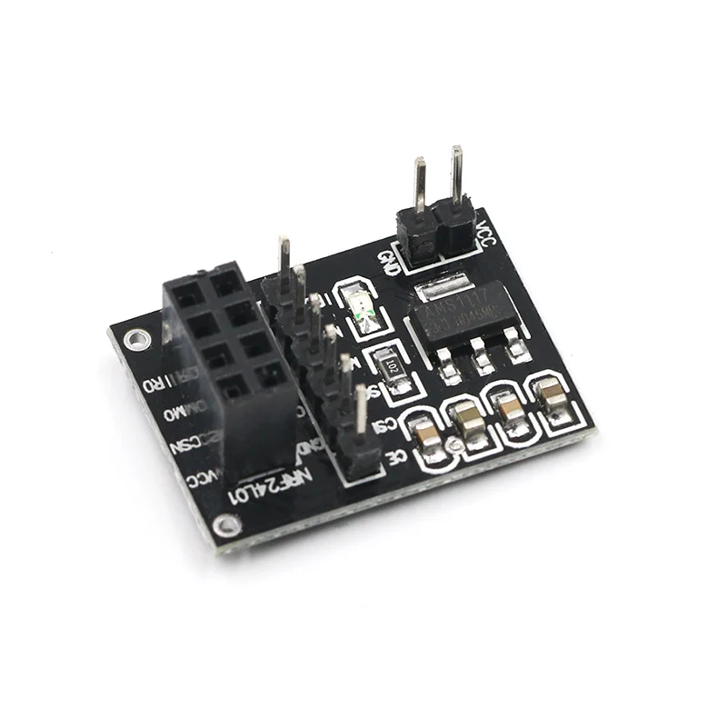 5 шт. NRF24L01 Беспроводной модуль адаптера 3 V Новый гнездо пластины доска для 8Pin arduino