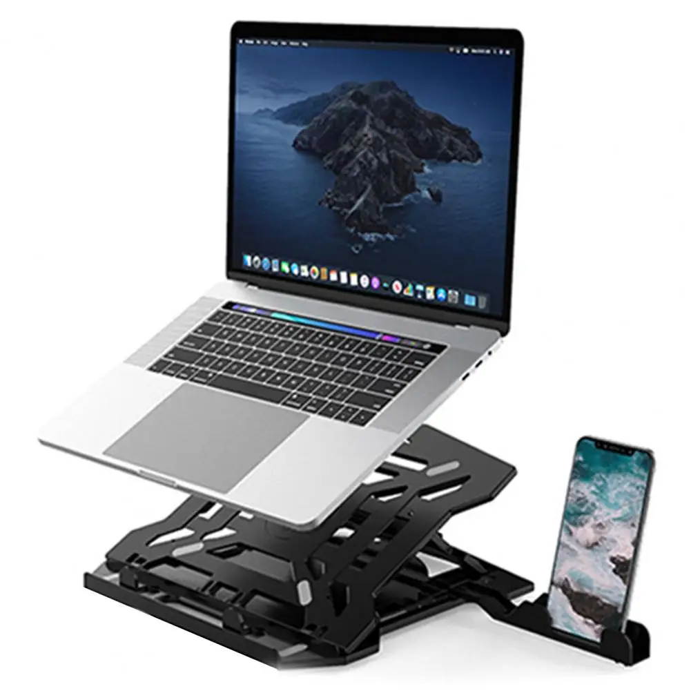

Laptop Stand Multi-Angle 360 Degree Rotatable Ergonomic Design Laptop Cooling Keyboard Stand Holder for Home