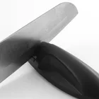 Практичная Мини точилка для ножей, двухступенчатая Вольфрамовая портативная точилка для ножей типа бабочка, точильный камень, точильный камень для ножей