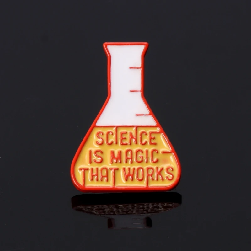 Брошь на лацкан с эмалью для научных экспериментов|Броши| |