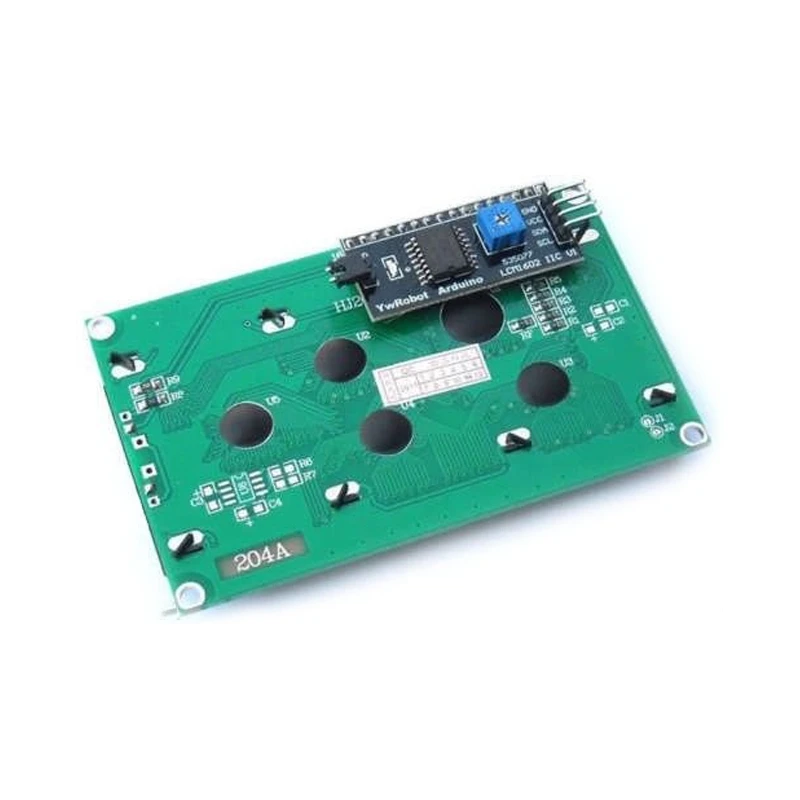 Синий последовательный IIC I2C TWI 2004 20 х 4-символьный 5v ЖК-дисплей модуль Дисплей для