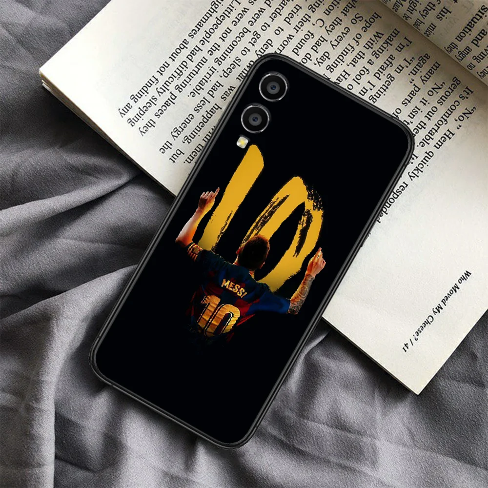 

Football Lionel Messi Phone Case For Huawei Honor 6A 7A 7C 8 8A 8X 9 9X 10 10i 20 Lite Pro Play black Back 3D Coque Silicone