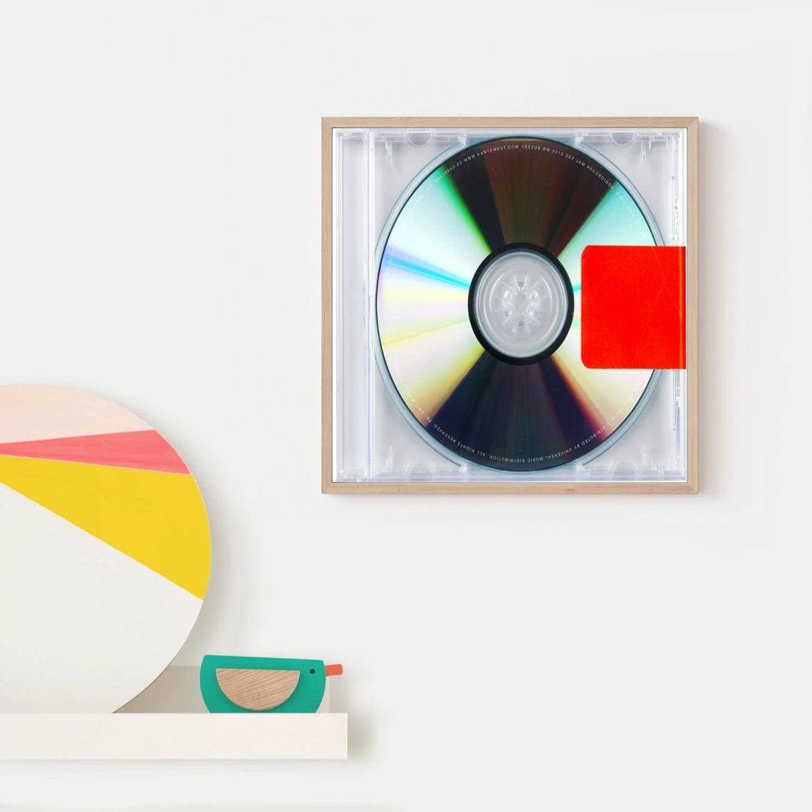 Kanye West Yeezus Обложка музыкального альбома Холст Плакат Домашняя настенная живопись