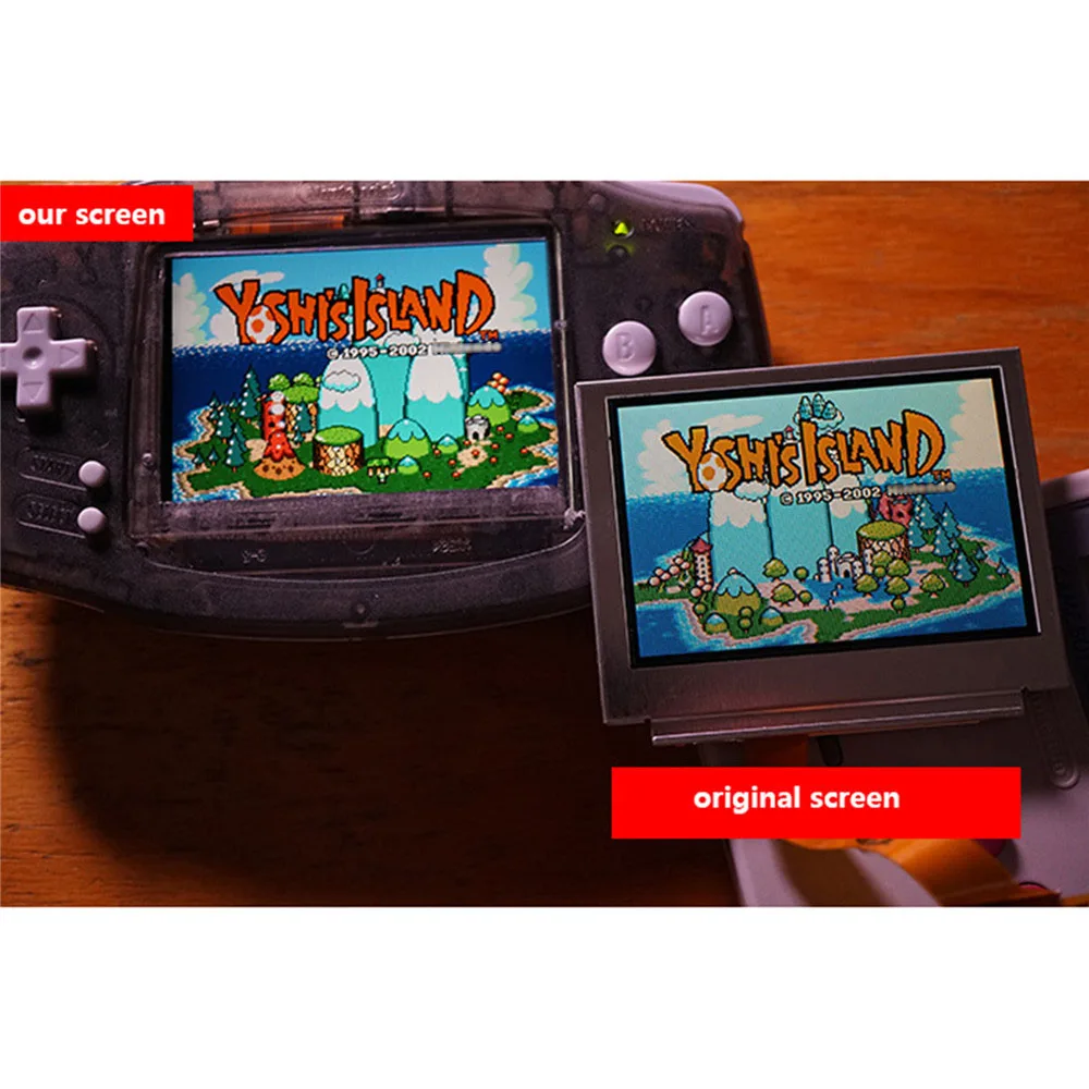 ЖК светильник для игровой консоли Nintendo GBA 10-уровневый IPS с подсветкой