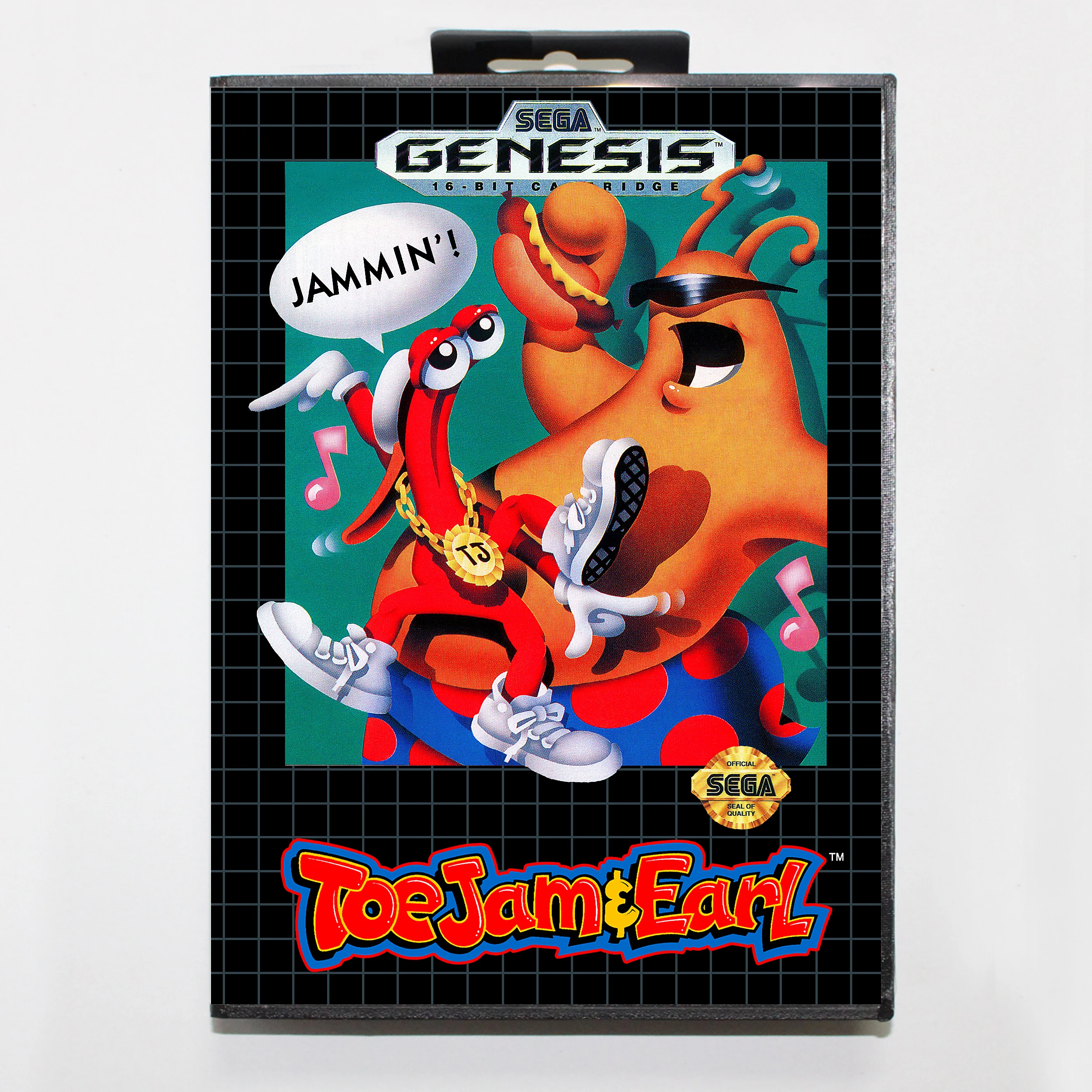 

ToeJam & Earl 16bit MD Game Card For Sega Mega Drive/ Genesis with Retail Box