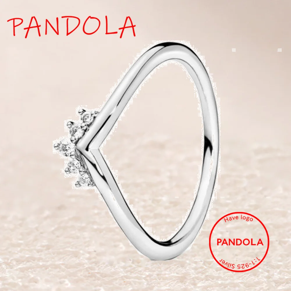 

198282CZ Tiara Wishbone Ring