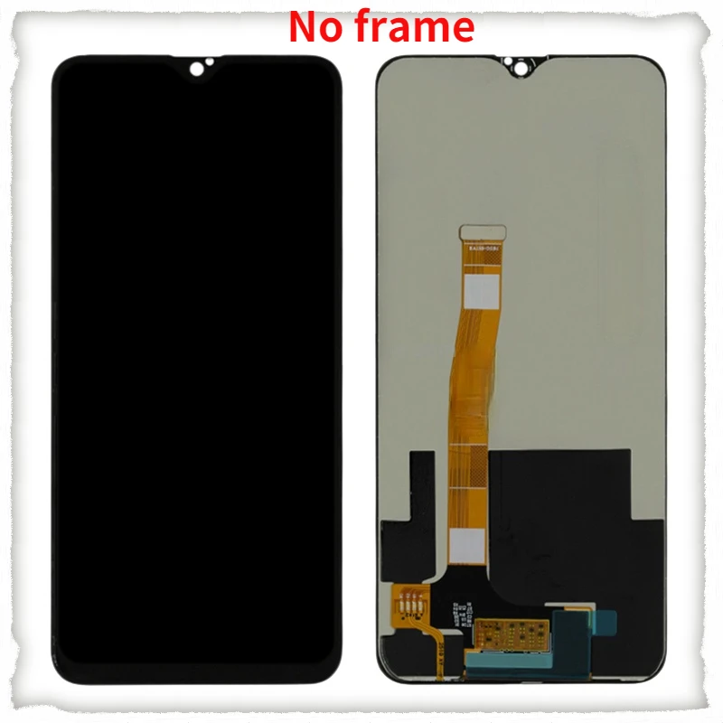 display replace 6 3 for realme 5 pro rmx1971 lcd touch screen digitizer frame assembly free global shipping