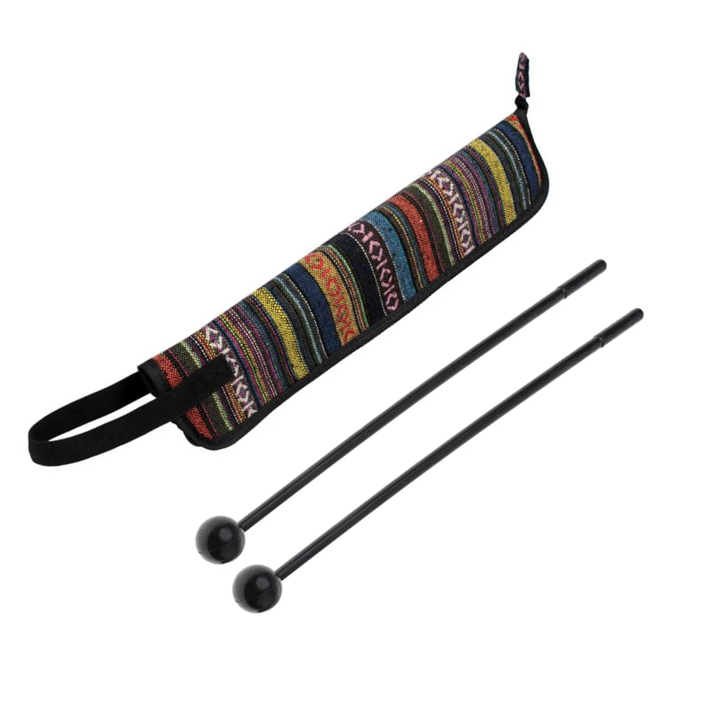 2 шт. перкуссионные молотковые палочки для колокольчиков ксилофонов Mbira Marimba с
