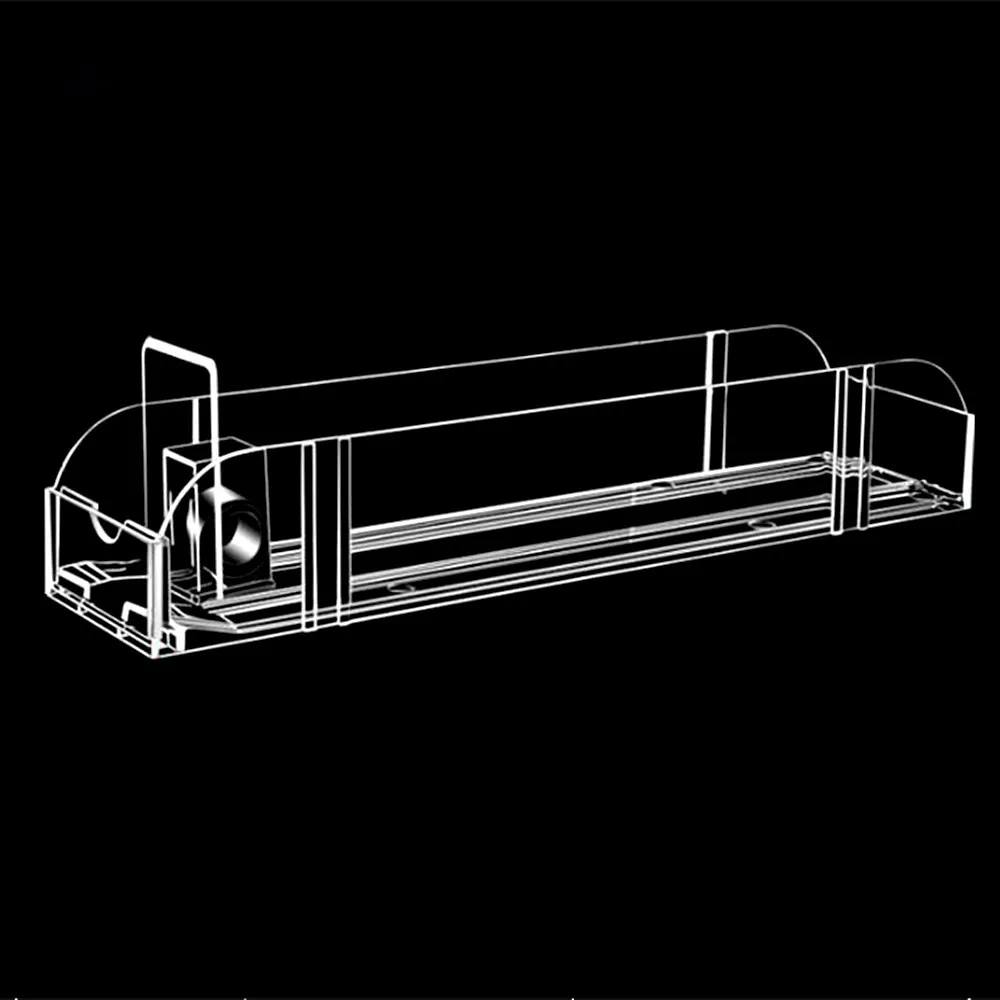 Shelf Automatic Replenishment Pushing Pusher System Unibody Double Plastic Supermarket Rack Cigarettes Products 10pcs