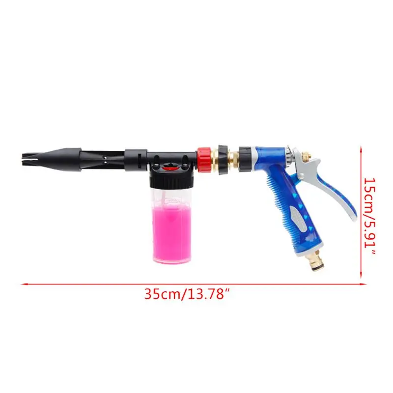 

Multifunctional Car Wash Washing Spray Snow Foam Water Lance Uses Hose Pipe