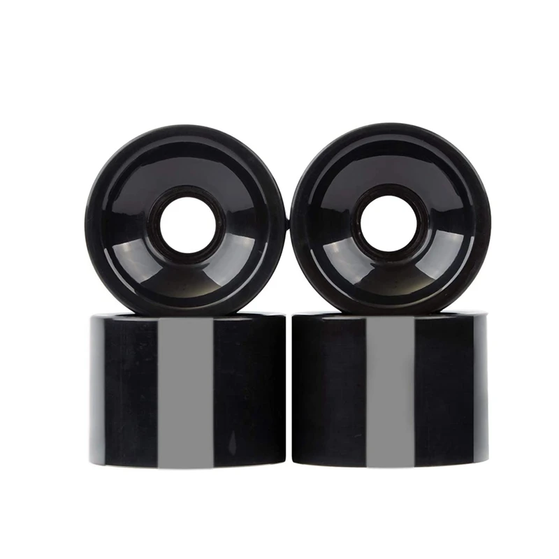 Set of 4 Longboard Skateboard Wheels 70mm 80A Replacement for Cruiser Pennyboard Waveboard Snakeboard |