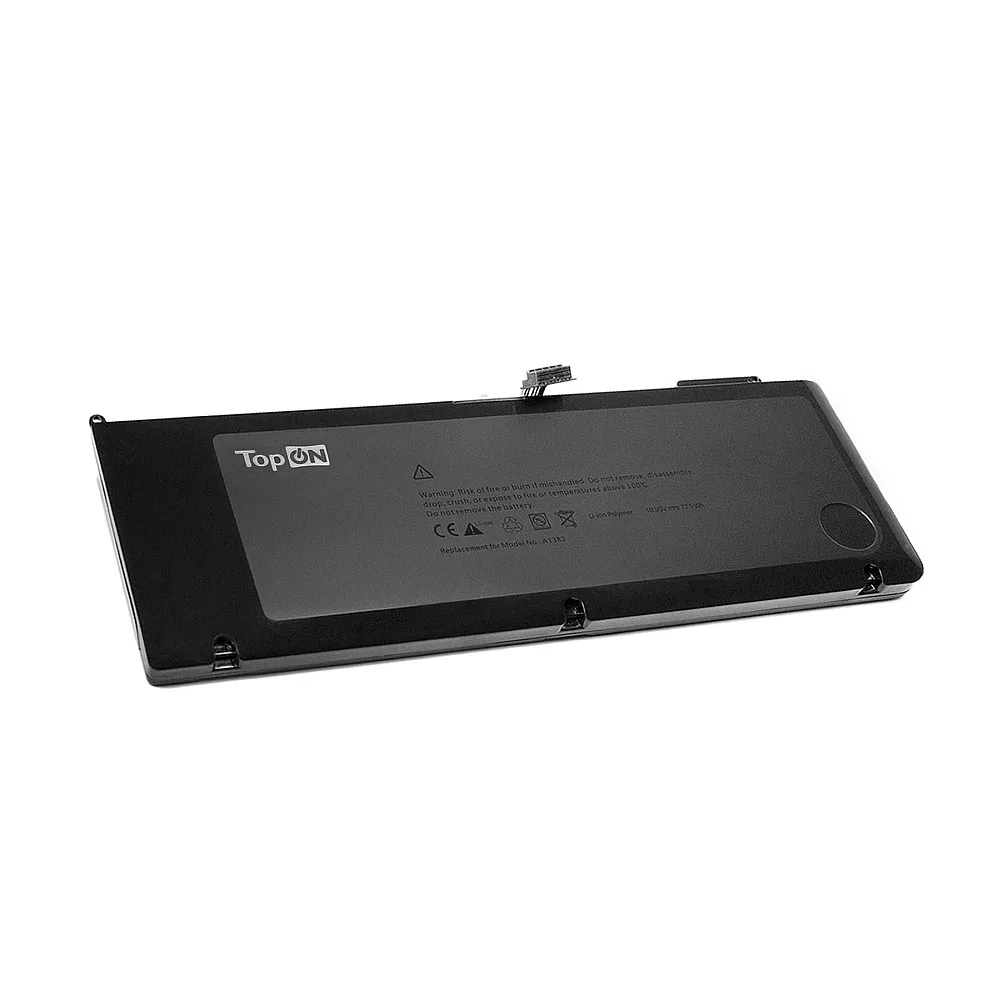 Аккумулятор TopON для Apple MacBook Pro 15&quot A1382 (2011 2012) 10.95V (5000mAh) | Компьютеры и офис