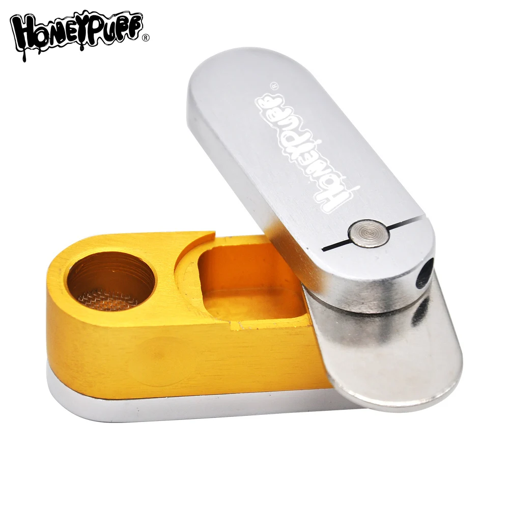 Бренд ''HORNET'' двухслойная металлическая Поворотная курительная