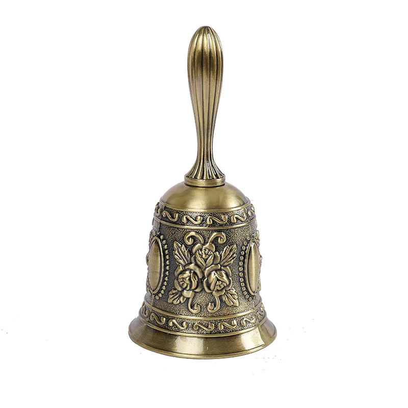 

Metal Tone Hand Bell Home Decoration School Dinner Shoptea Bell Wedding Decor Church