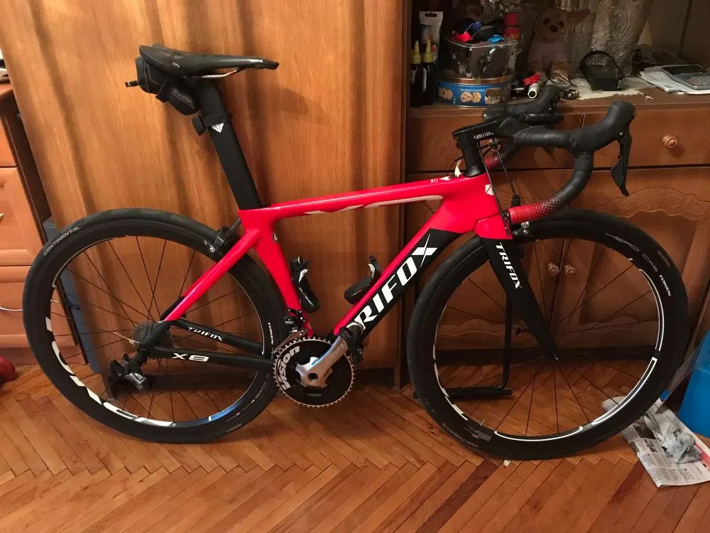 TRIFOX карбоновая рама для дорожного велосипеда T800 Di2 и механическая карбоновая рама для дорожного велосипеда