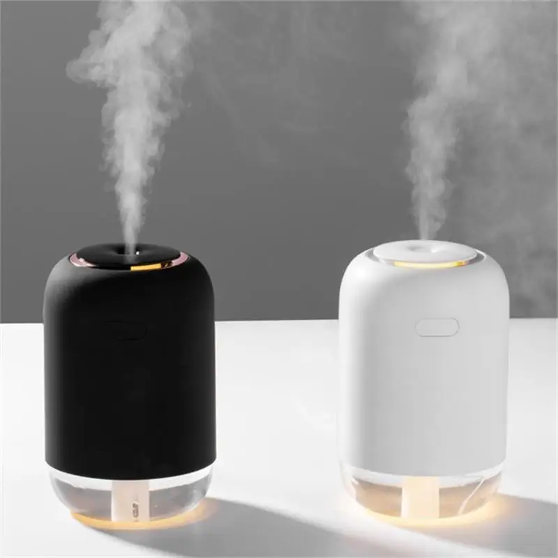 200ML Home Air Humidifier Best Gift for Birthday LED Light Fogger Aroma Water Soluble Oil Diffuser Mist Maker Car | Бытовая техника