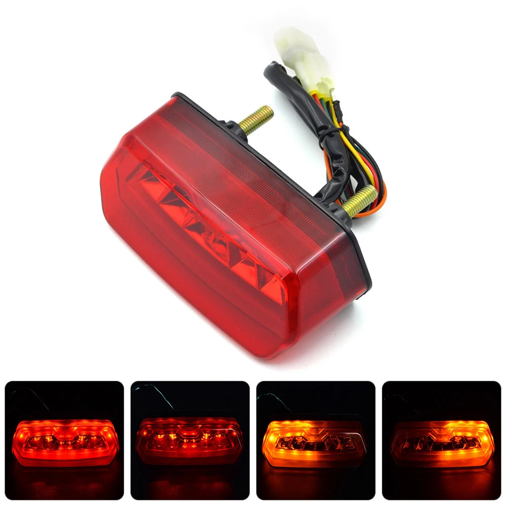 Мотоциклетные квадроциклы Универсальный светодиодный задний фонарь Задний