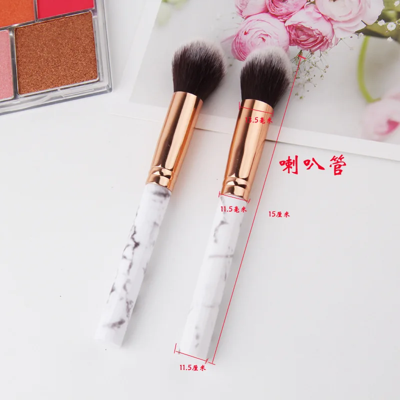 Кисть для хайлайтера Saiantth с мраморным напылением кисть румян мягкие кисти