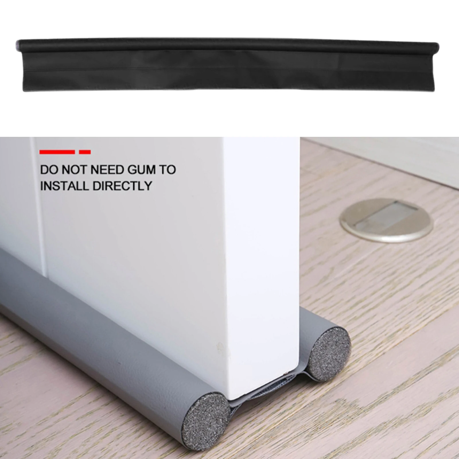 

Twin Door Foam Stopper Door Draft Stoppers Excluder Insulate Cold Air Stopper