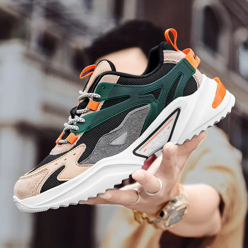 

Summer mesh men's shoes outdoor sports shoes running shoes casual shoes ins catwalk low shoes