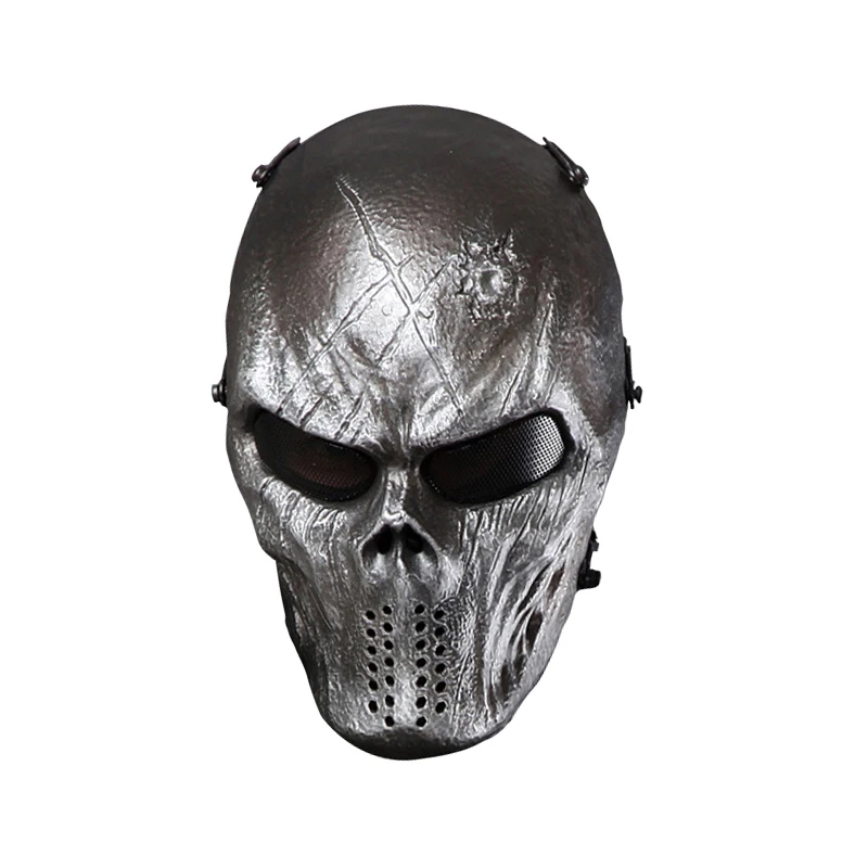 

1pc Ghost Tactical Masks Motorcycle Hunting Halloween Military Wargame Paintball Airsoft Skull Protection Full Face Mask