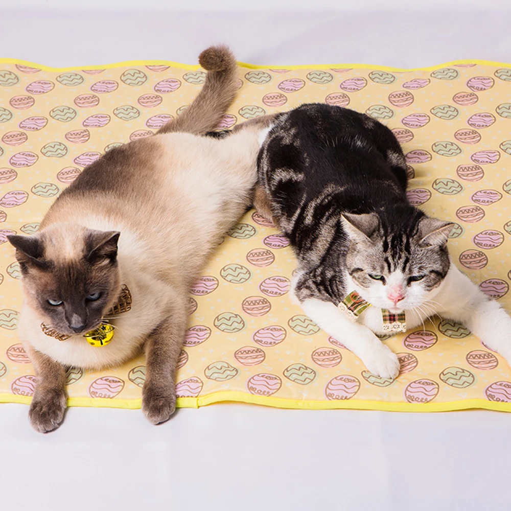 Для Охлаждения домашних животных кровати кошка собака охлаждающие маты Удобная