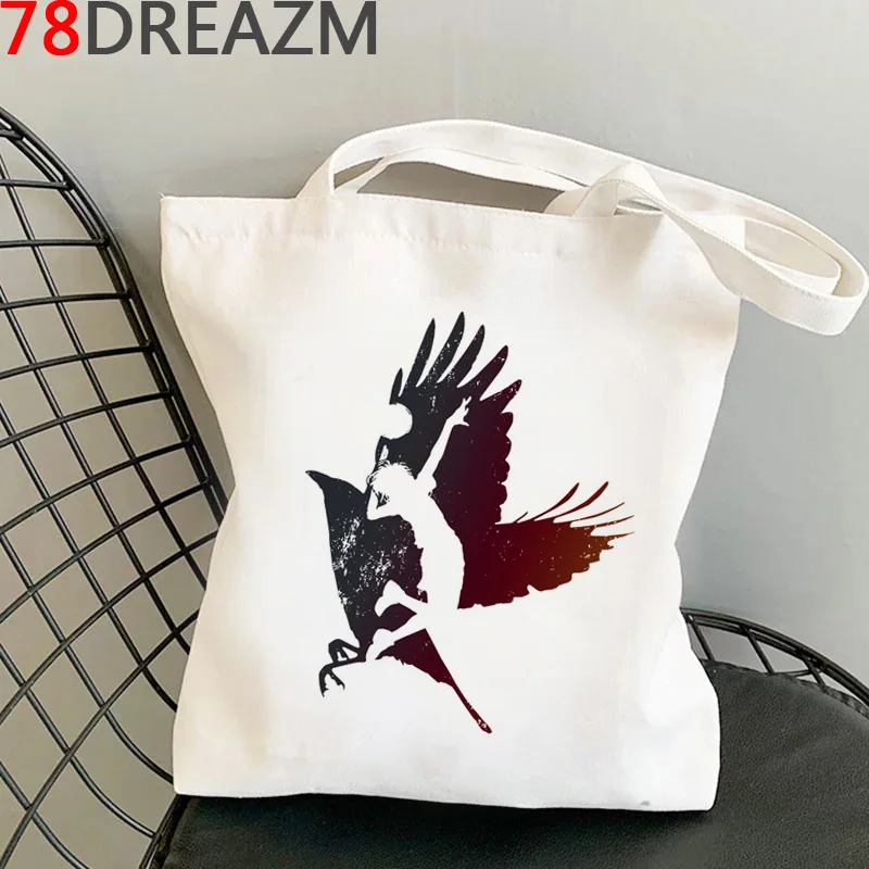 

Сумка-шоппер Haikyuu, из джута, эко-сумка