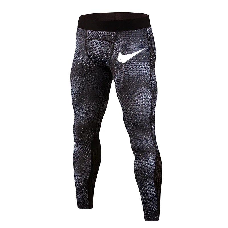 Красная компрессионная эластичная спортивная рубашка для мужчин быстросохнущая