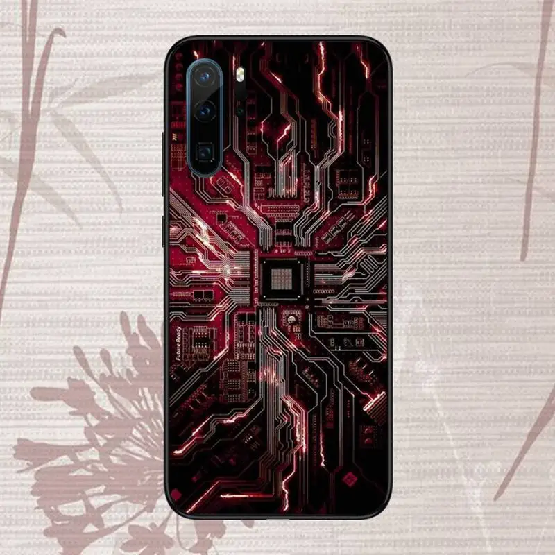 

Mobile phone mechanical heart Phone Case For Huawei P20 P30 P40 lite Pro P Smart 2019 Mate 10 20 Lite Pro Nova 5t