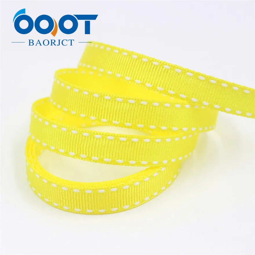 I-19807-1822 OOOT BAORJCT, 10 мм 20 ярдов, I-19807-1813, твердые цветные ленты тепловой передачи печатных grosgrain, DIY Одежда материалы ручной работы - Color: I-19807-1822