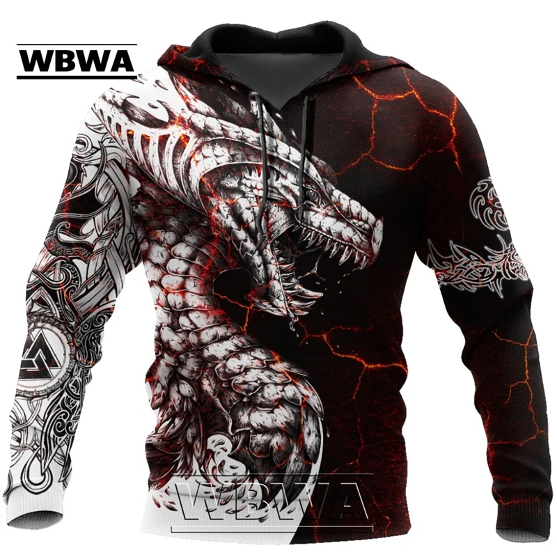 

Black & White Tattoo Dragon 3D Printed Men Hoodies Sweatshirt Unisex Streetwear Zipper Pullover Casual Jacket Tracksuits