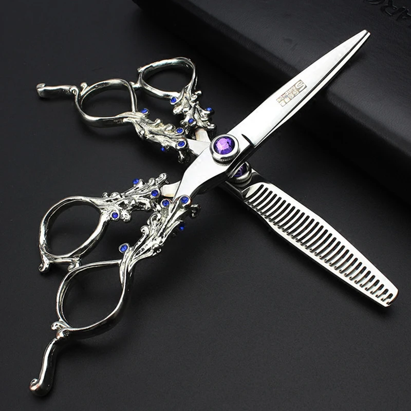 SHARONDS 6-дюймовые Профессиональные парикмахерские ножницы принадлежности для