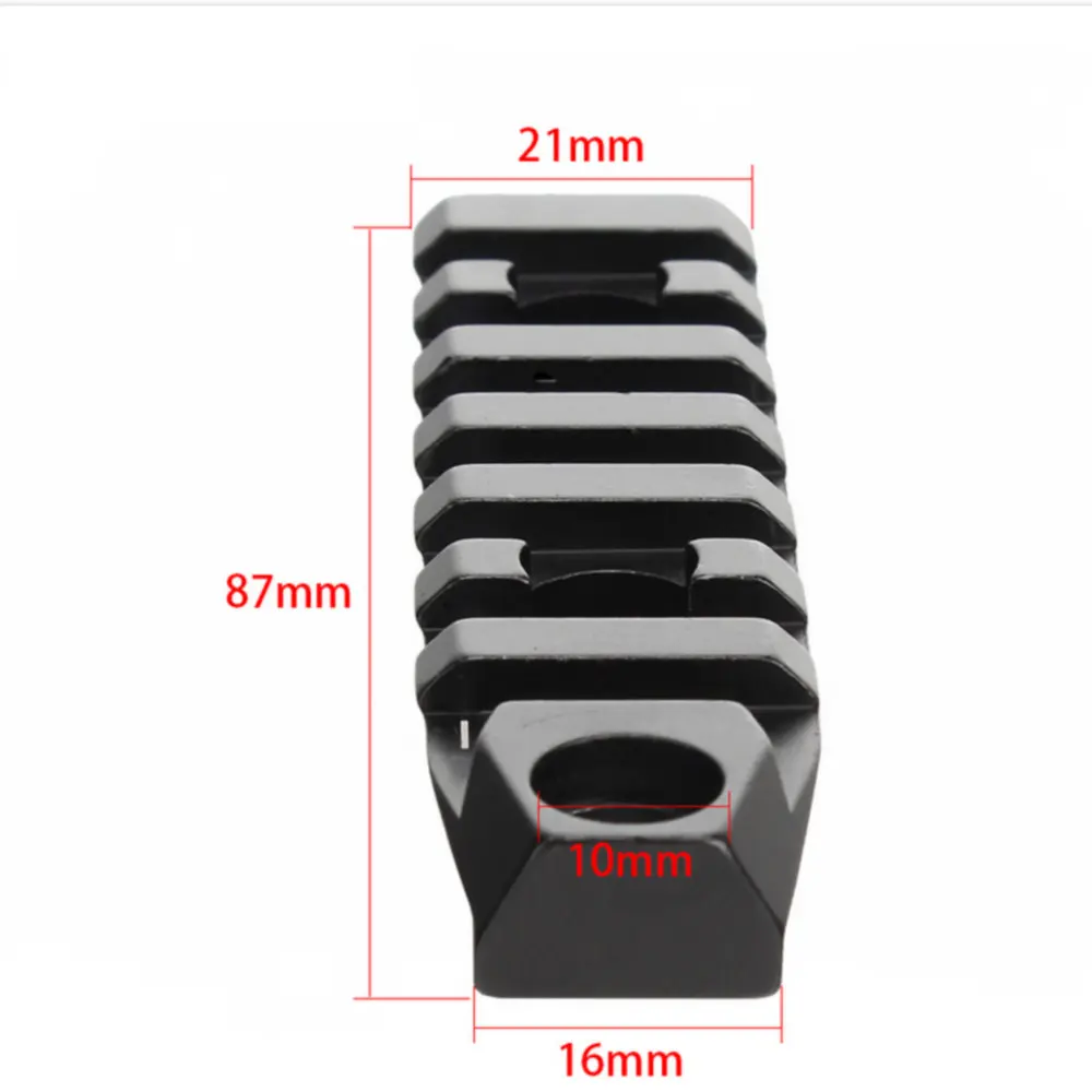 

Handguard M-LOK Link Picatinny Rail Section 7 Slots with Qucik Detachable Sling Swivel QD Attachment Feature