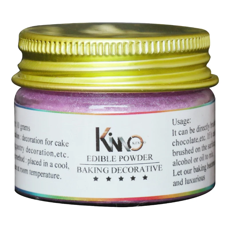 Пищевой порошок KINNO персиковый красный съедобный пищевой для выпечки украшения
