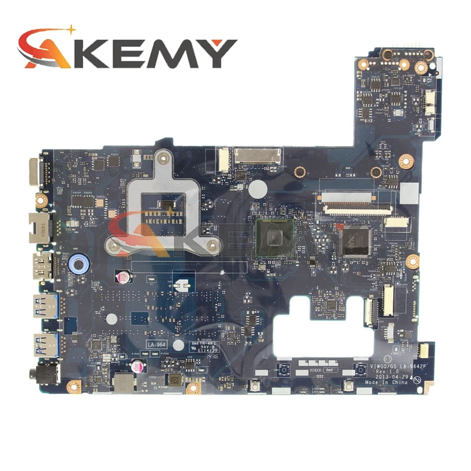 

Laptop motherboard For LENOVO Ideapad G510 VIWGQ/GS LA-9642P HM86 Laptop motherboard SR17D Mainboard