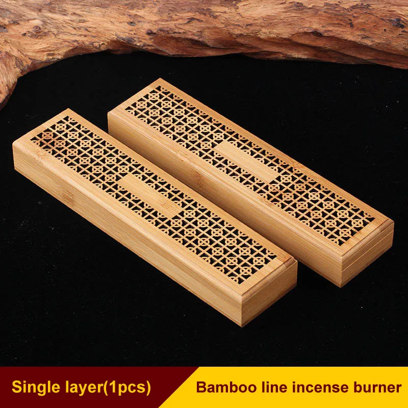 Полый ароматерапия дзен Лежащая Курильница держатель для благовоний с выдвижным