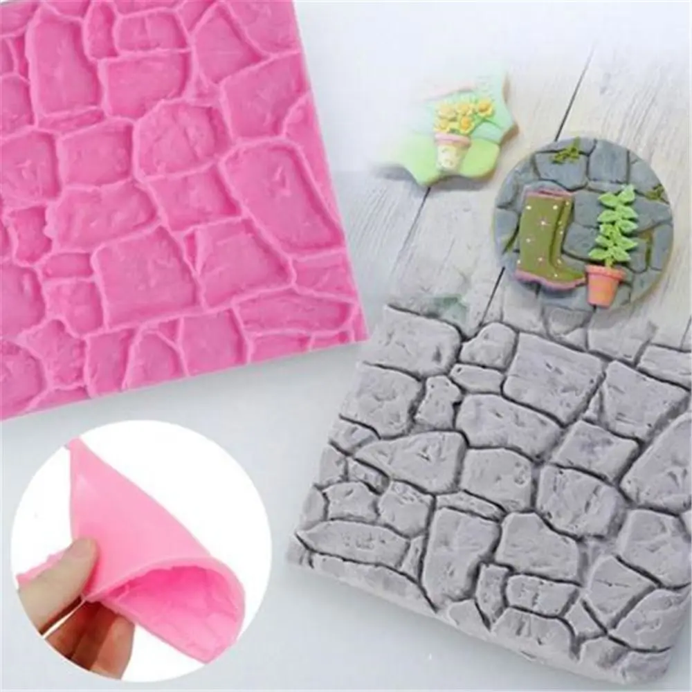 Новинка креативный коврик для выпечки кирпичной стены инструмент украшения