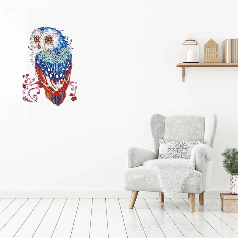 

Diamond Painting Stickers Kits for Kids,DIY 5D Special Shape Animal Diamond Art Stickers by Numbers Kits