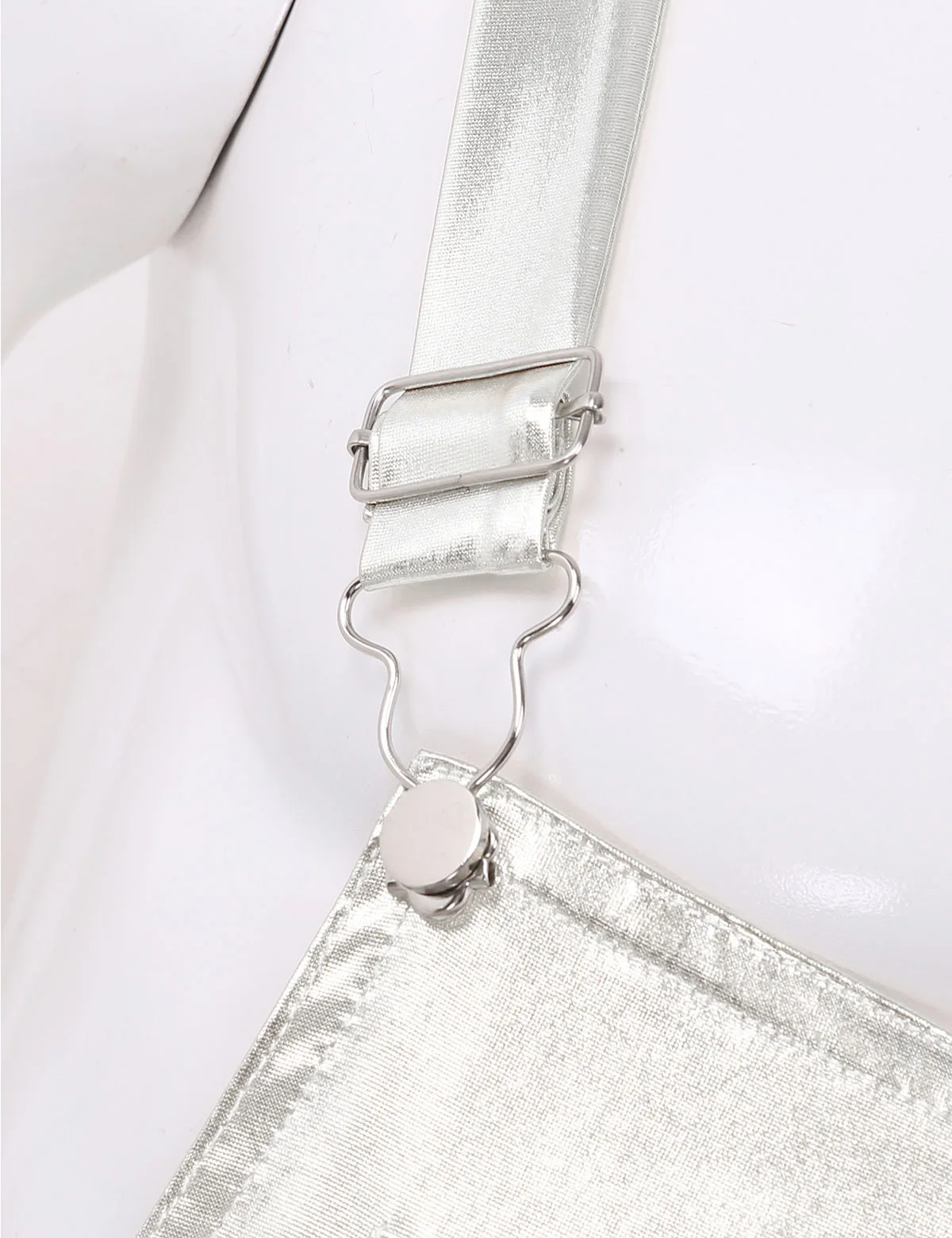 Мужские мотоциклетные модные шорты iEFiEL блестящие металлические регулируемые