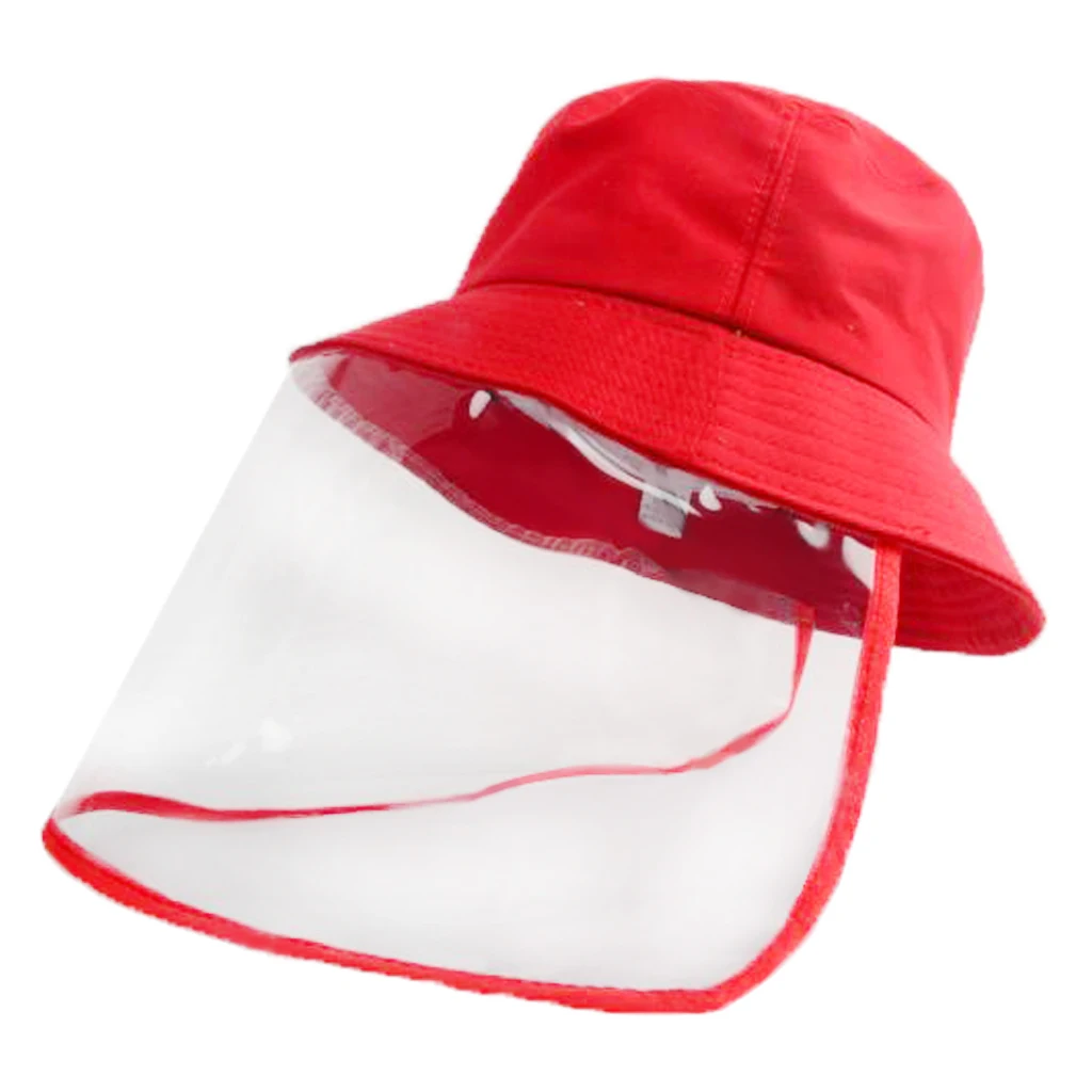 

Bucket Hat Windproof Sun Protection Outdoor Fishing Hat Red