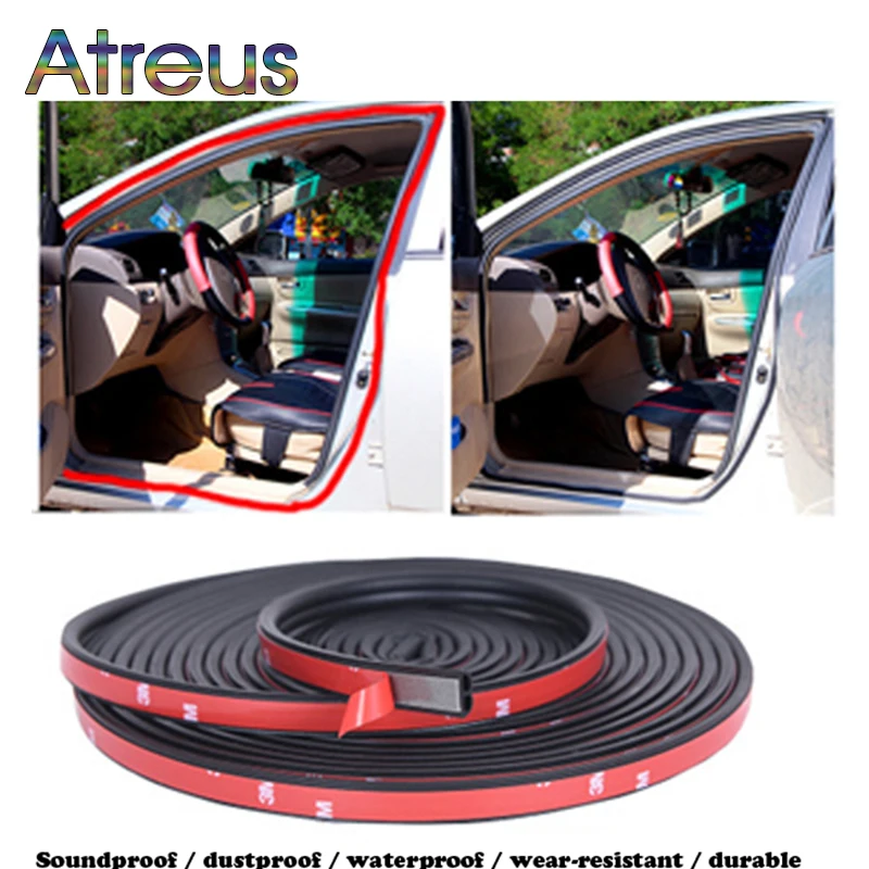 Автомобильная дверные уплотнительные полосы Звукоизоляционная Наклейка для Honda