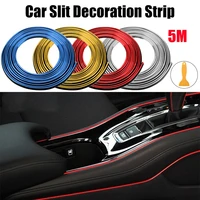 5m car decoration strip car interior decoration strip atmosphere strip carbon fiber interior strip car interior lining strip