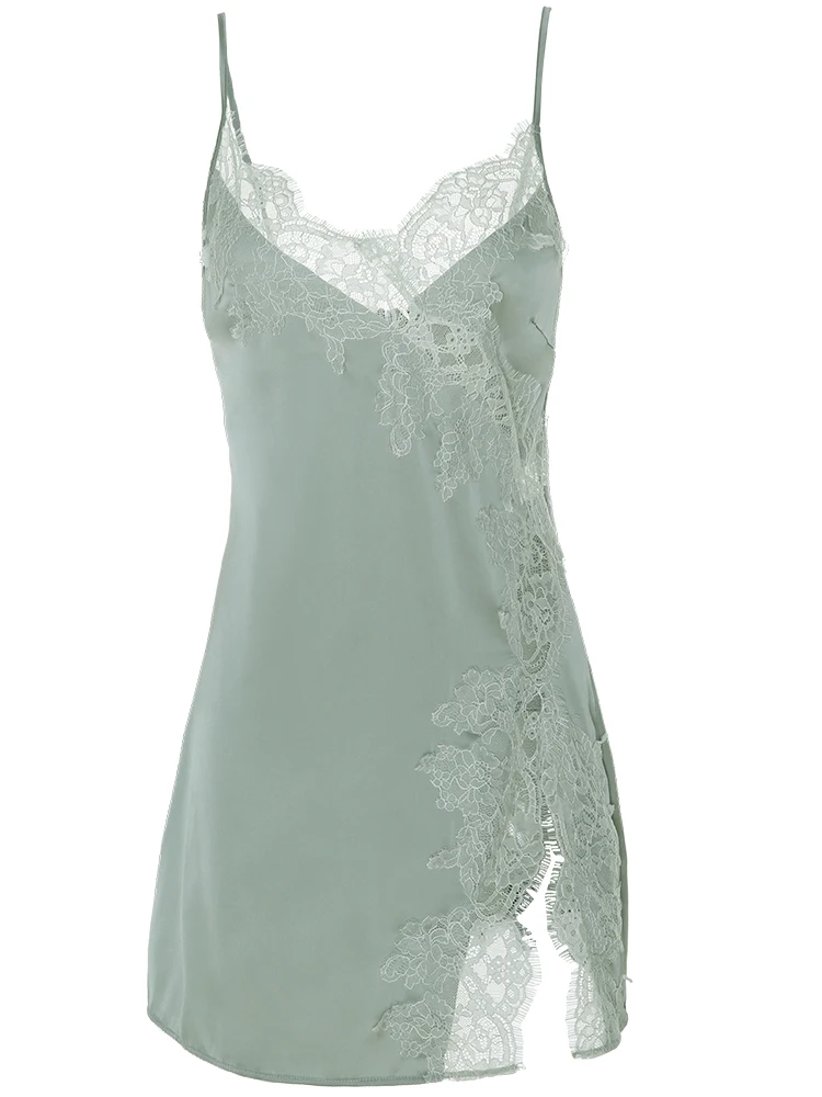 

Summer Nightshirt Sexy Women's Night Dress Sleepwear Nightwear Sofe Silk Nightgown Womens Lingerie Mini Dress Night Gown Nighty