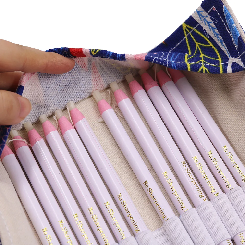 12 шт невидимая швейная ручка Портной Мел карандаш для одежды без порезов с