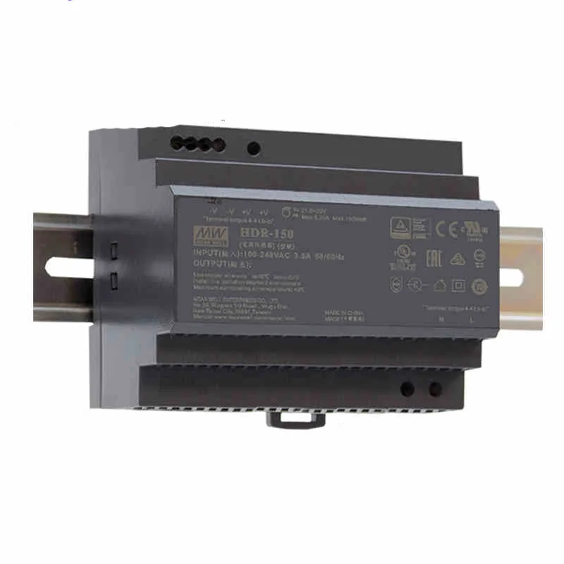 

Оригинальный Mean Well HDR-150-15 meanwell 15V DC 9.5A 142,5 W ультратонкий ступенчатая форма DIN Rail источник питания