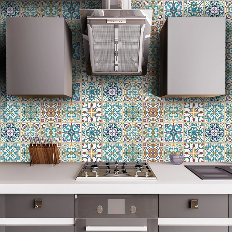 10 шт. самоклеящиеся наклейки для плитки из ПВХ |